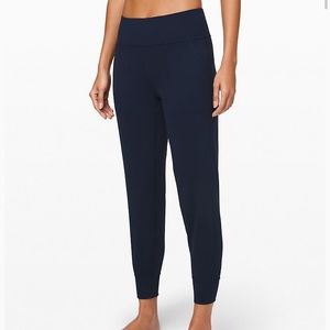Lululemon navy align joggers.